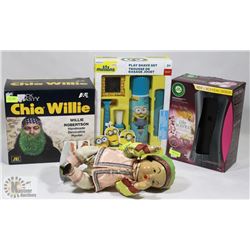 FLAT OF ASSORTED HOUSEHOLD ITEMS INCLUDING