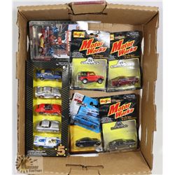FLAT OF NEW MAISTO DIE CAST COLLECTOR CARS