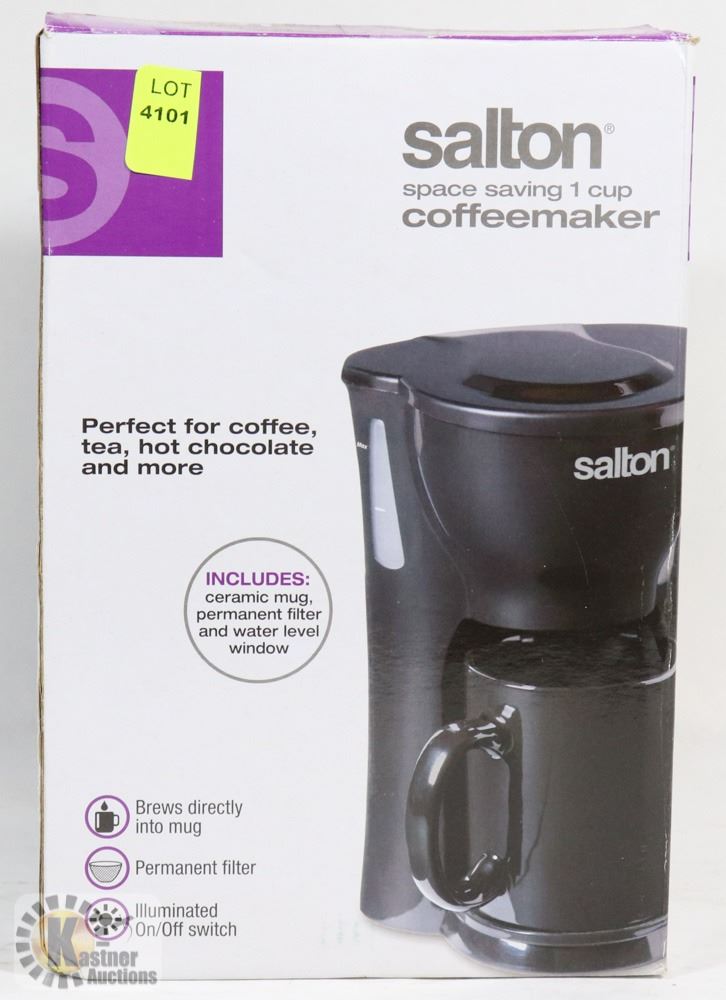 SALTON 1 CUP COFFEE MAKER