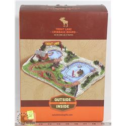 TROUT LAKE CRIBBAGE BOARD