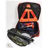 Image 1 : ROADSIDE SAFETY KIT W/ COLLAPSIBLE SHOVEL