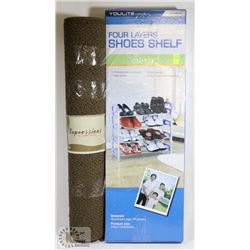 IMPRESSIONS NON SKID RUG, SOLD WITH FOUR LAYERS