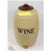 Image 1 : ANTIQUE WINE CROCK.