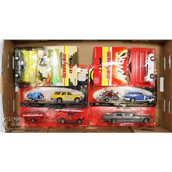 FLAT OF NEW OLD STOCK MAJORETTE COLLECTOR CARS