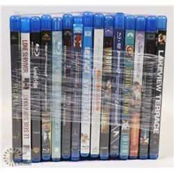 BUNDLE OF 15 BLU-RAY DVD MOVIES INCL.