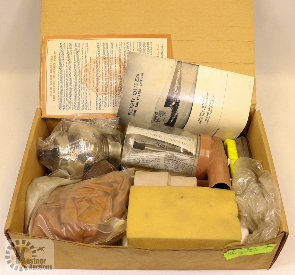 VINTAGE FILTER QUEEN ACCESSORIES Kastner Auctions