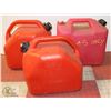 Image 1 : LOT OF THREE JERRY CANS
