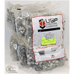 NEW BUNDLE OF 1000 ROOF CLIPS