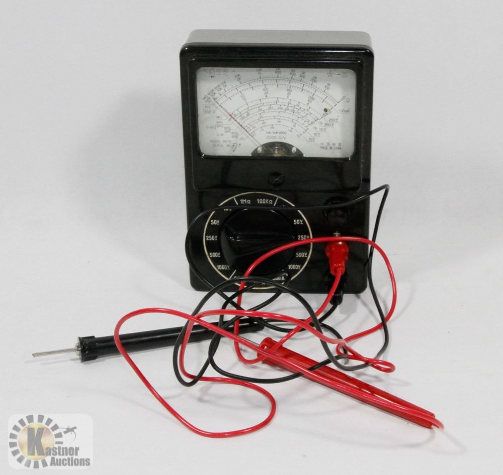 ELECTRIC TESTER VOLT, AMPS & OHMS