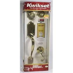 KWICKSET EXTERIOR AND INTERIOR DEADBOLTS