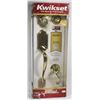 Image 1 : KWICKSET EXTERIOR AND INTERIOR DEADBOLTS