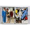 Image 1 : VINTAGE BARBIE CASE W/ KEN DOLLS, CLOTHES AND MORE
