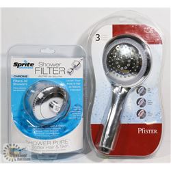 SET OF 2 SEALED SHOWER HEADS
