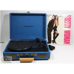 CROSLEY RECORD PLAYER W/ADAPTER