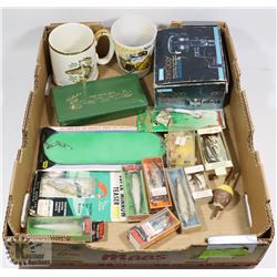 MIX OF FISH HOOKS- RAPALA AND OTHERS,