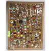 Image 1 : LARGE DISPLAY OF PINS DISNEY, CN, CP AIR