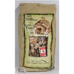SEALED LOG CABIN TOYS PIONEER