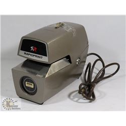 VINTAGE RAPIDPRINT TIME/STAMP