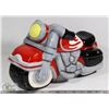 Image 1 : VINTAGE MOTOR BIKE CERAMIC COOKIE JAR