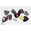 Image 1 : LOT OF 10 NEW CLASSIC ROCK BANDS GUITAR PICKS