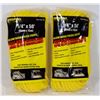 Image 1 : NEW! LOT OF 2 HOLLOW BRAID POLY ROPE ¼" x 50'
