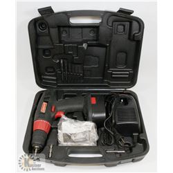 18VOLT COLEMAN CORDLESS DRILL AND CHARGER.