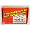 Image 1 : NEW 12PC SPRING CLAMP SET.