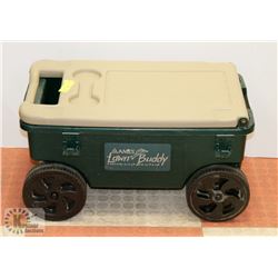 AMES LOW BUDDY GARDEN TOOL WAGON.