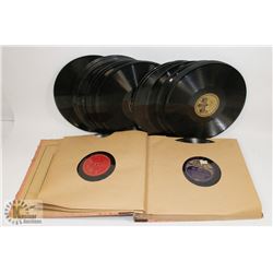LOT OF 46 ASSORTED 78 RPM RECORDS.