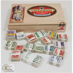 CIGAR BOX FILLED WITH BUNDLED & CATALOGUED