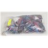 Image 1 : 10 MODA-DEA CHICHI BLUE/PINK YARN.
