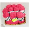 Image 1 : 10 BALLS CINDY ACRYLIC/WOOL PINK.