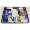 Image 1 : BOX OF ASSORTED PRINTER CARTRIDGES