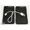 Image 1 : LOT OF 2 EDDIE BAUER SOLAR POWER BATTERY CHARGERS
