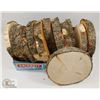 Image 1 : LOT OF 13 WOOD "COOKIES" GREAT FOR WEDDINGS,