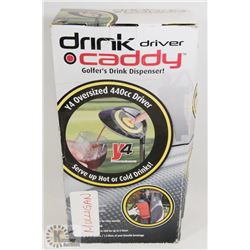 HIDEAWAY GOLF DRINK CADDY IN BOX