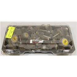 BOX OF SANDING ATTACHMENTS