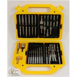 DRILL BIT & DRIVE ACCESSORY KIT.