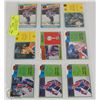 Image 1 : SHEET OF 9 WAYNE GRETZKY CARDS FROM EARLY 1980S