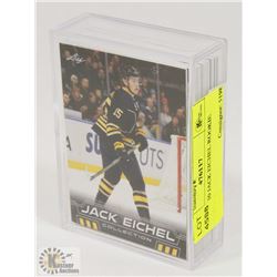 SET OF 30 JACK EICHEL ROOKIE CARDS.