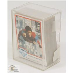 LOT OF 70 SUPERMAN CARDS FROM 1977.