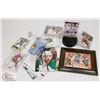 Image 1 : BOX OF MISC HOCKEY CARDS OVER SIZED, GRADED 10