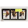 Image 1 : 3 FRAMED CONNOR MCDAVID HOCKEY CARDS.