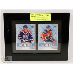 FRAMED WAYNE GRETZKY AND CONNOR MCDAVID WINTER