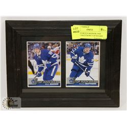 FRAMED MITCH MARNER AND AUSTIN MATTHEWS TOP ROOKIE