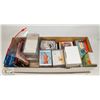 Image 1 : BOX OF MISC COLLECTIBLE CARDS INCL UNOPENED BOXES,