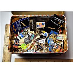 1)  VINTAGE HERSHEY'S TIN CONTAINING 130