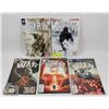 Image 1 : 5 ISSUES OF DC COMICS "MEN OF WAR" COMIC BOOKS