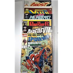 17)  LOT OF 6 MARVEL COMICS INCLUDING