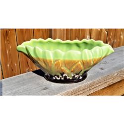 21)  MID-CENTURY ESD CERAMIC PLANTER/CANDY